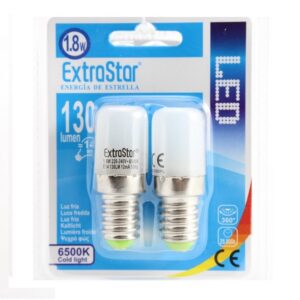 Lampada LED Piccola Pera E14 1,8w Luce Fredda 130 Lumen *(2pz)
